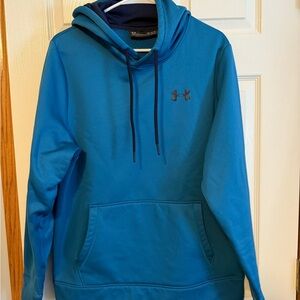 Under Armour Men's Blue Hoodie- Medium